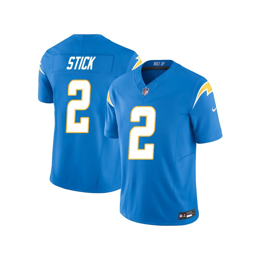 Los Angeles Chargers Easton Stick Blue Vapor F.U.S.E. Limited Jersey